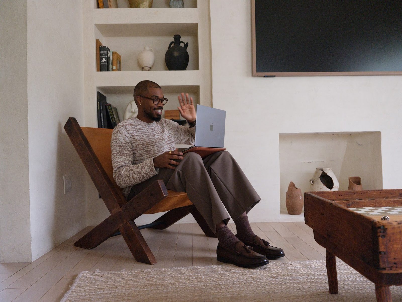 Hart, LMFT in a virtual therapy session